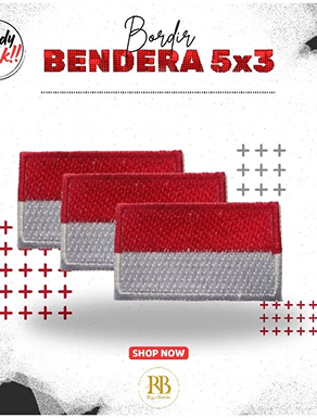 Logo Bendera 3X5 (BORDIR)